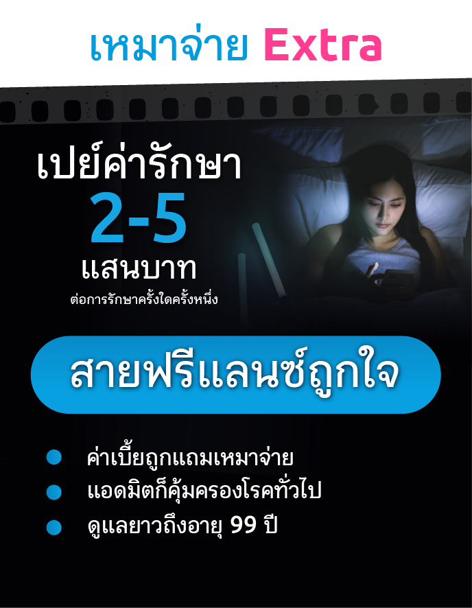 แนะนําประกันสุขภาพ แบบประกันสุขภาพ